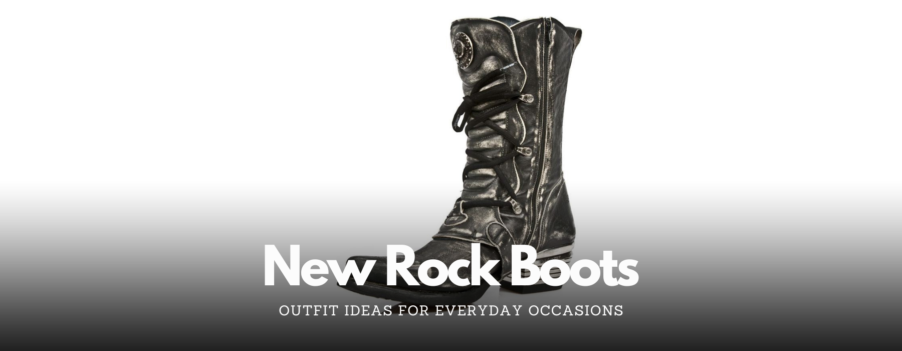 New rock boots outfit sales