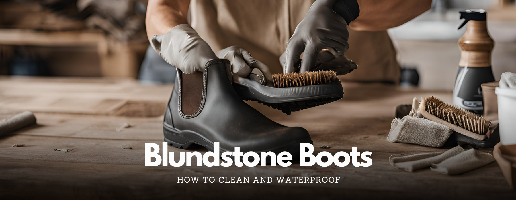 How to clean blundstones sales