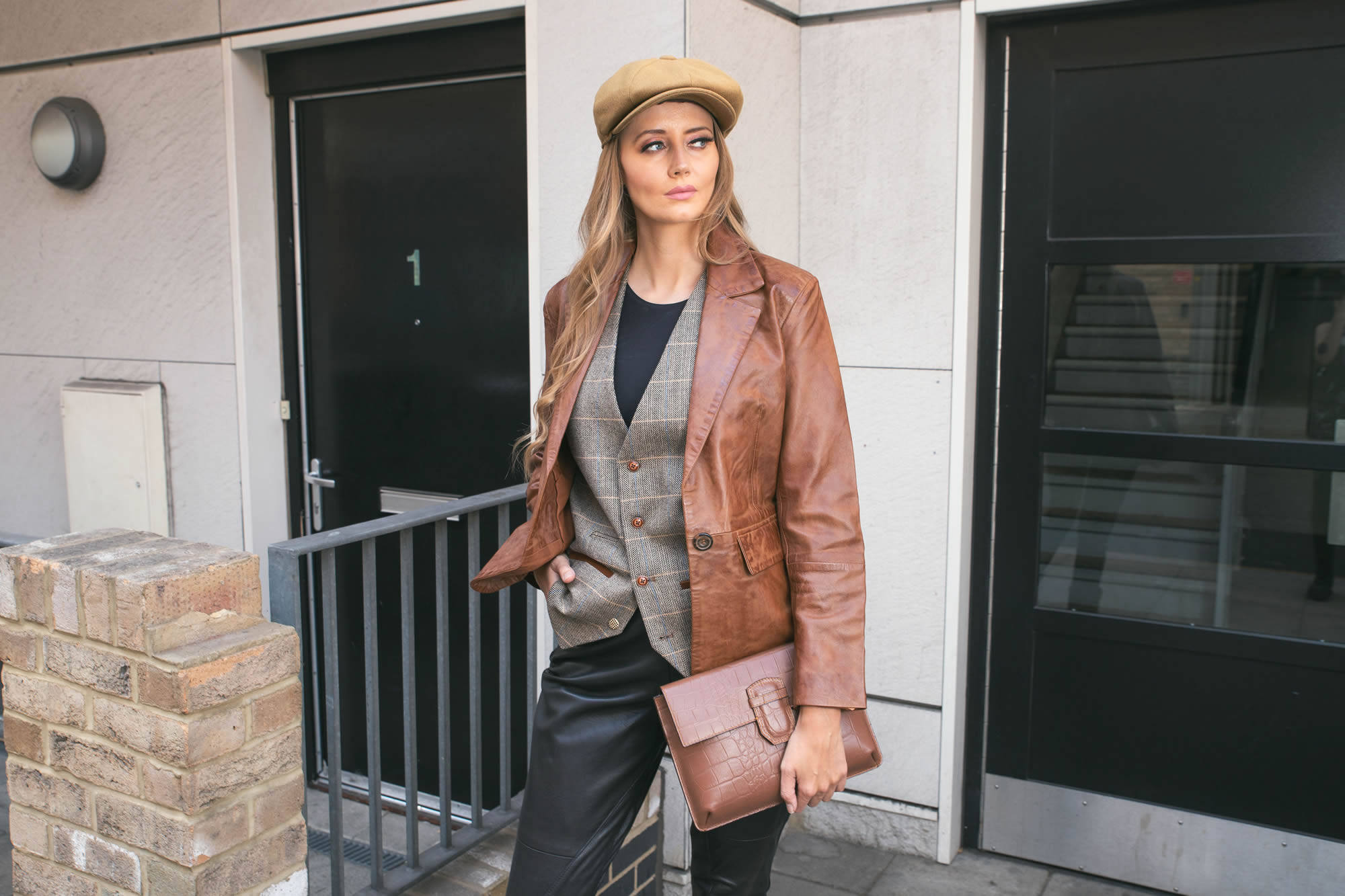 Womens Blazer Leather Jackets