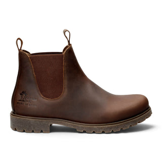 Panama Jack Men's Brown Leather Waterproof Chelsea Boots - Biar C1