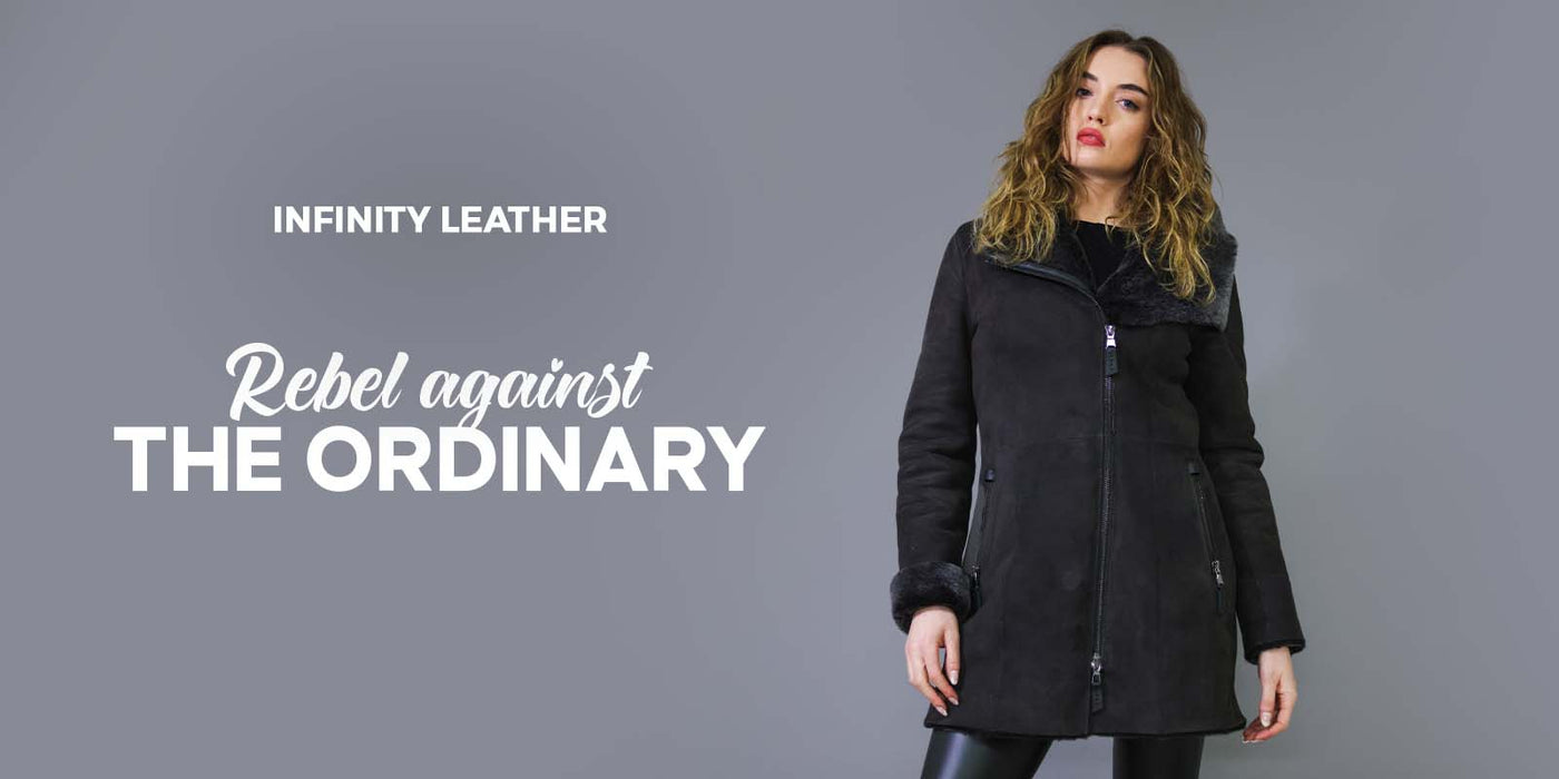 Luxuriate in Elegance: Shearling Coats and Jackets for Women by Infinity Leather
