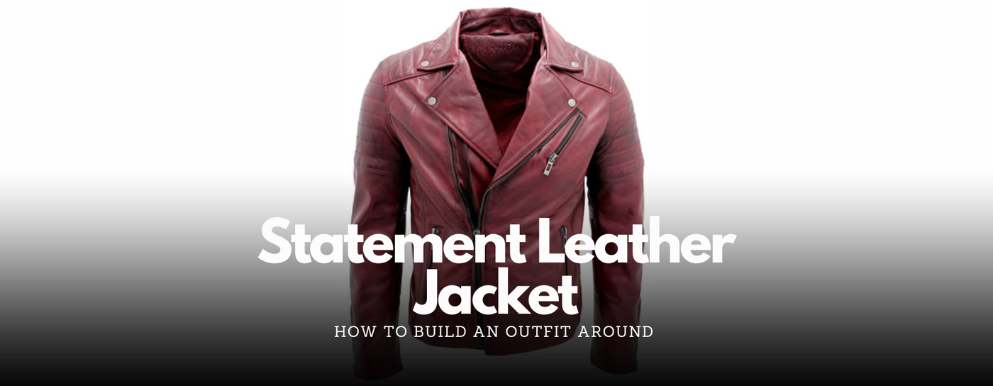 How to Build an Outfit Around a Statement Leather Jacket