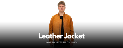 How to Dress Up (or Down) a Leather Jacket
