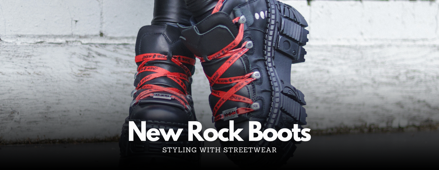 Styling New Rock Boots with Streetwear