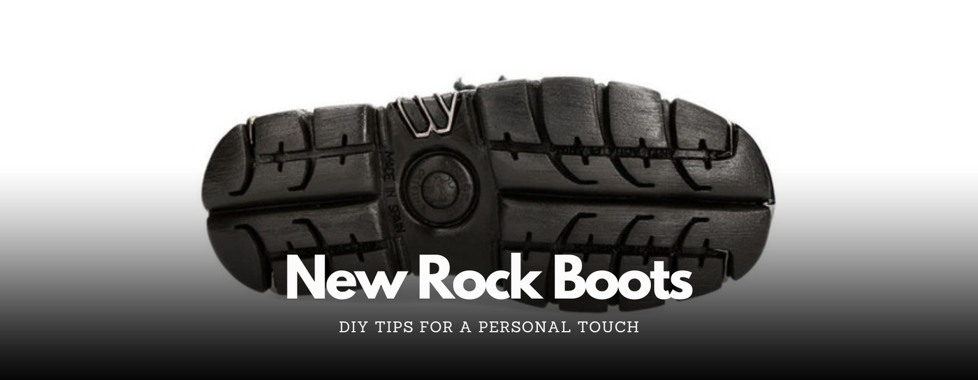 Customising Your New Rock Boots: DIY Tips for a Personal Touch