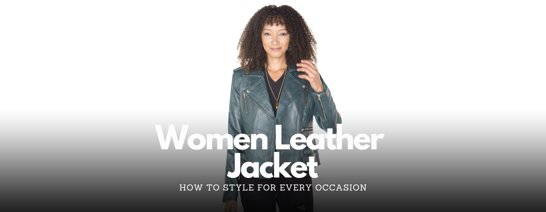 How to Style a Women's Leather Jacket for Any Occasion – Infinity Leather