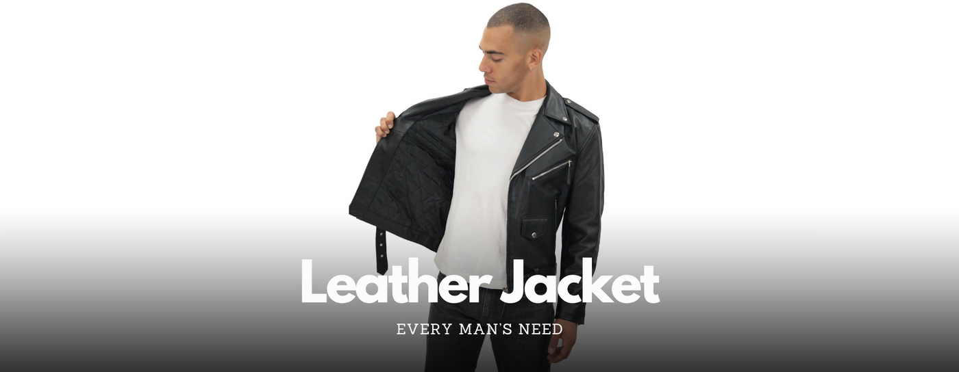 Why Every Man Needs a Leather Jacket