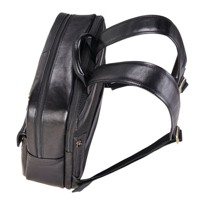 Genuine Leather Vintage Laptop Backpack Travel Bag - Cove