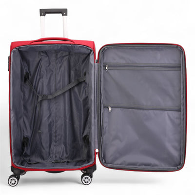 8 Wheel Lightweight Suitcase Luggage Travel Bags Set