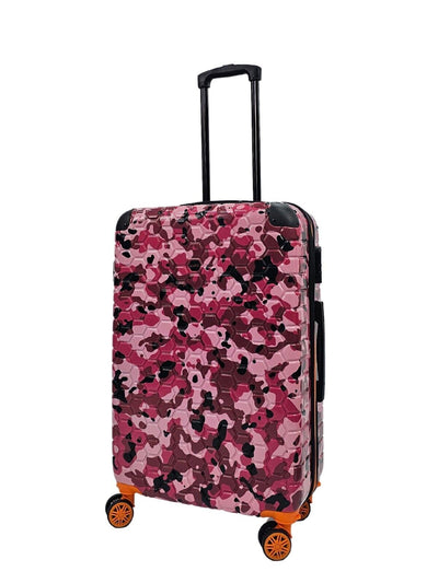 Hardshell Camo Robust ABS Suitcase Set