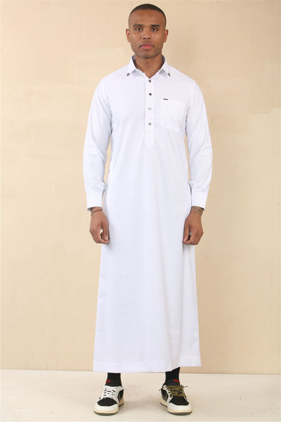 Men's Thobe Arab Saudi Emirati Islamic Clothing Jubba Robe