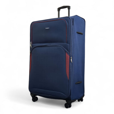 Expandable Soft 8 Wheel Lightweight Suitcase Luggage Travel Bags Set