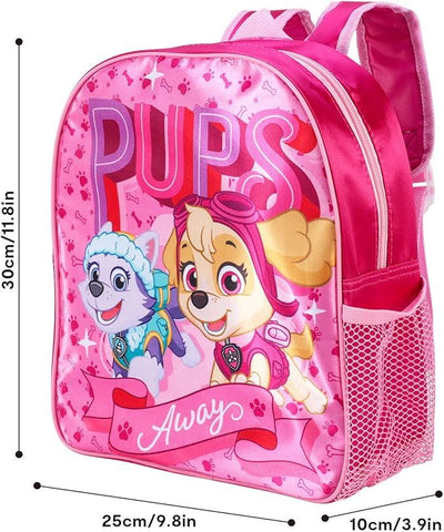 Paw Patrol Backpack  Adjustable Shoulder Strap Schoolbag