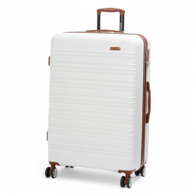 Expandable Hard Shell ABS Suitcase Set 8 Wheel Robust Travel Case Holiday Luggage