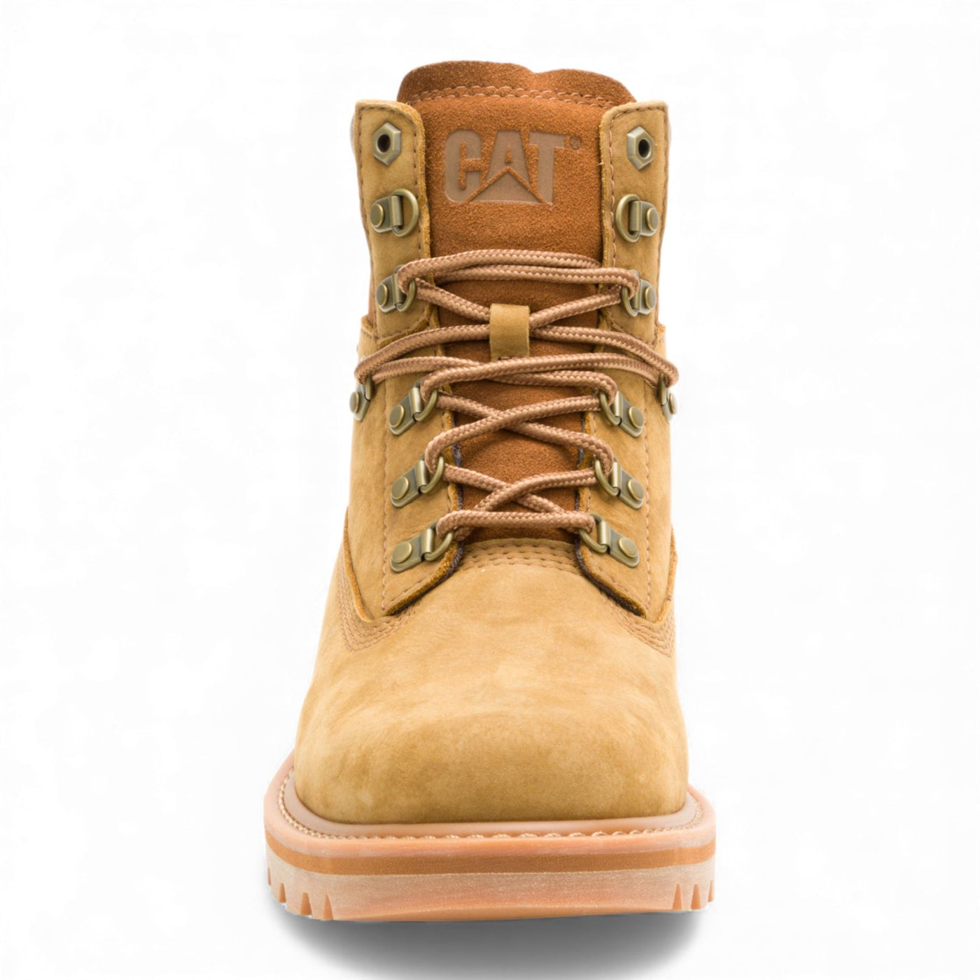 CAT (Caterpillar) Waterproof Colorado 2.0 Hiker Brown Leather Work Ankle Boots