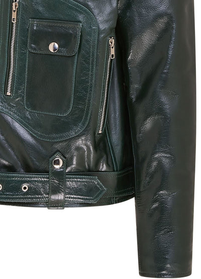 Mens Cow-Hide Biker Brando Jacket - Pargas