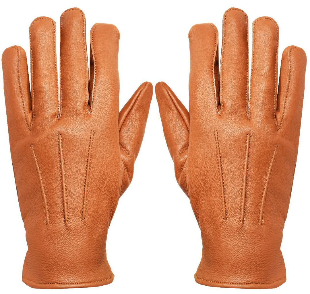 Mens thermal leather gloves deals