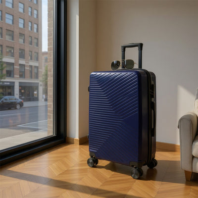 Hardshell Suitcase Set Robust 8 Wheel Luggage Cabin Case Bag