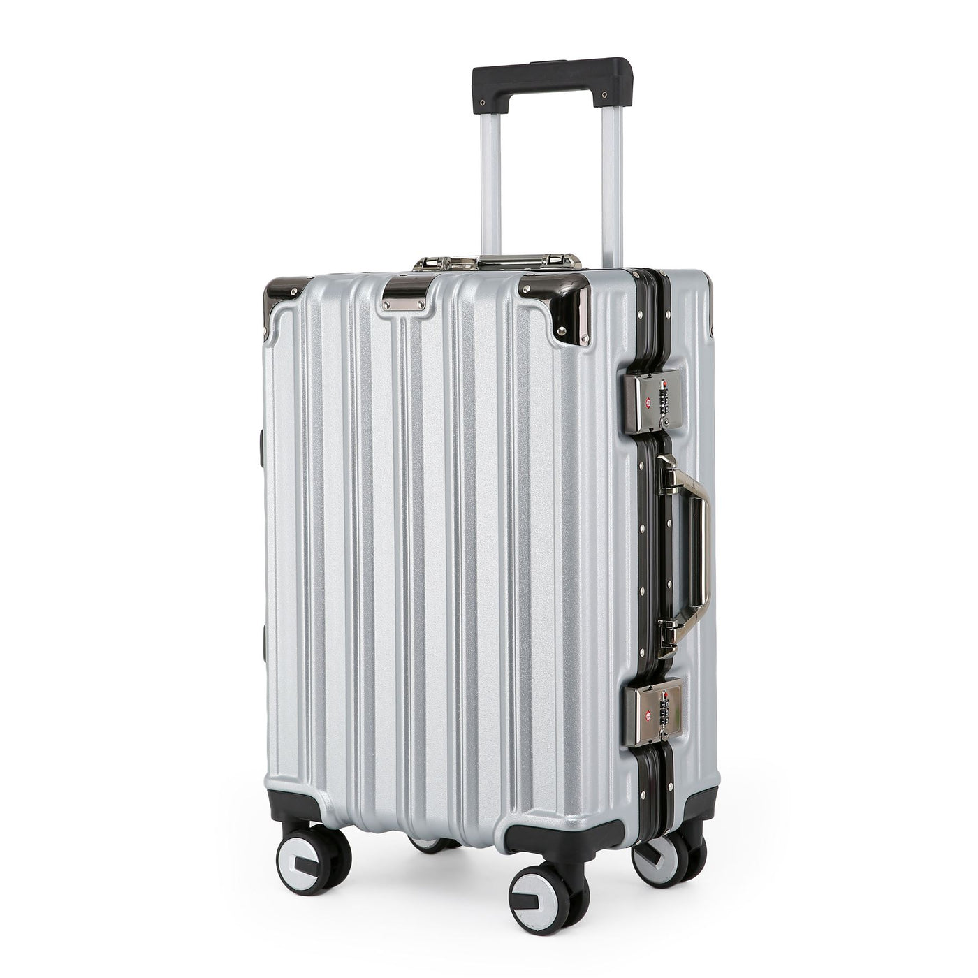 Robust Hard Shell Cabin Suitcase 36 x 24 x 56 cm Luggage Suitable for Easyjet, Ryanair, Wizzair