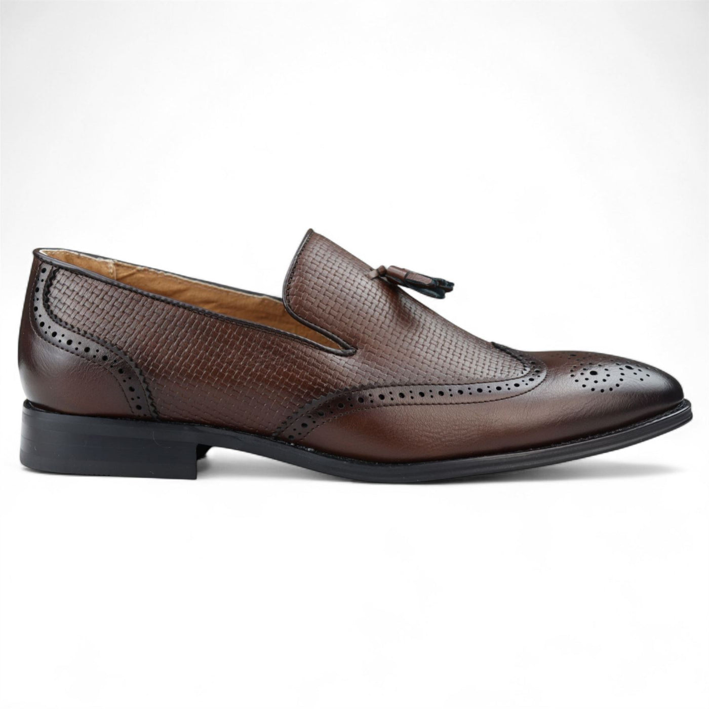 Men's Tassel Moccasin Loafers Smart Slip-On Dress Shoes
