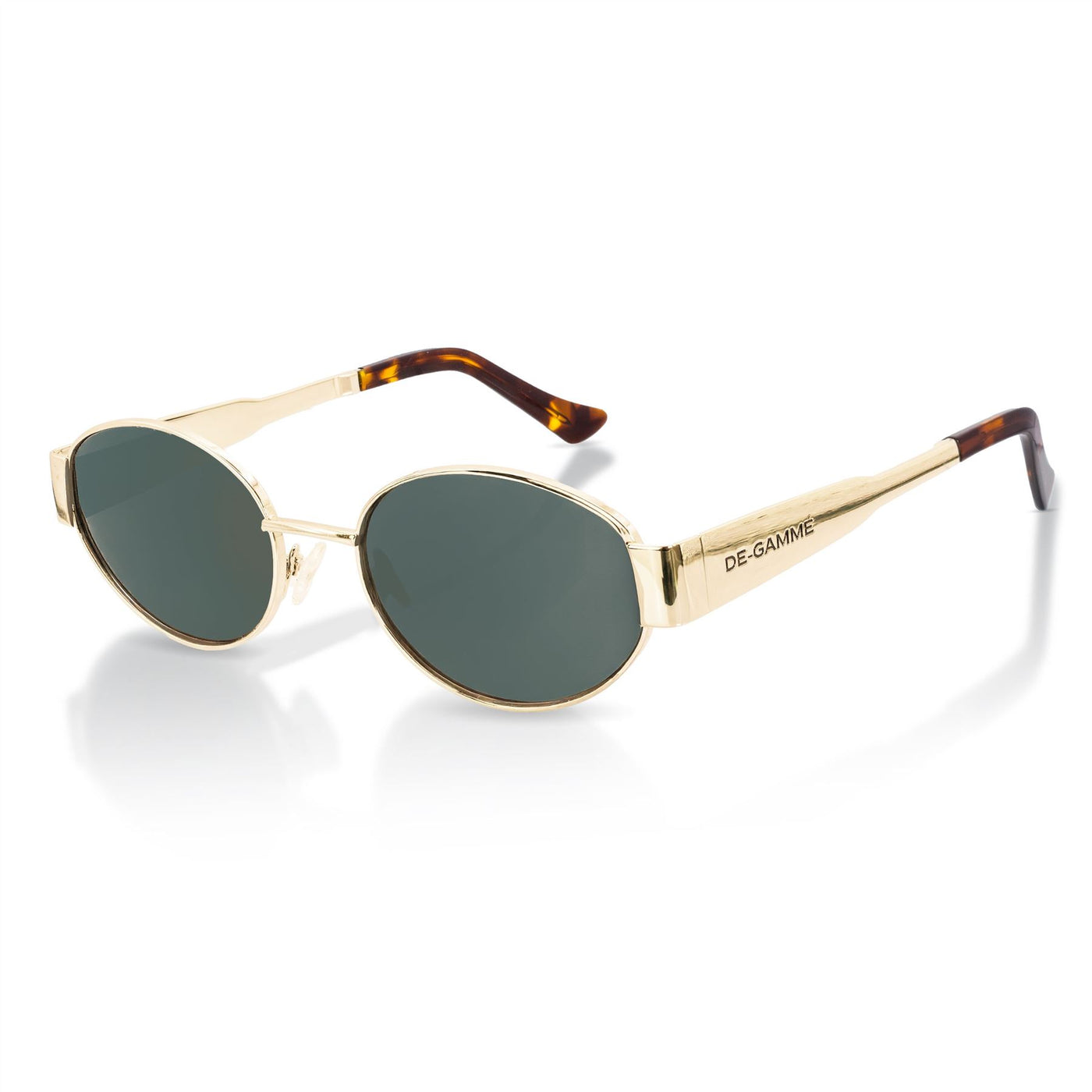 De-Gamme Oval Polarized UV Protection Sunglasses - Monaco