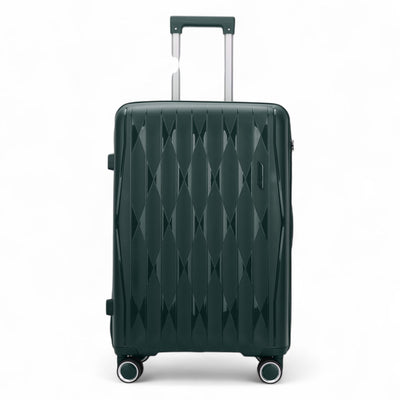 Hard Shell Suitcase Cabin TSA Luggage Travel Set