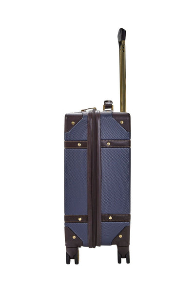 Vintage Hard Shell Luggage Trunk Suitcase Set