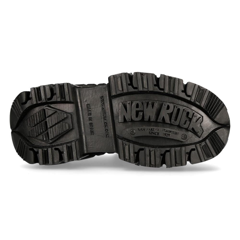 New Rock Unisex Platform Punk Metal Boots- M-TANK120N – Infinity