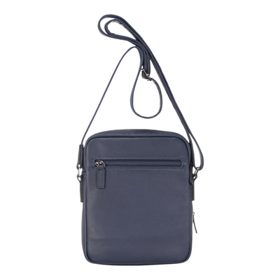Genuine Leather Vintage Messenger Crossbody Travel Bag - Hawthrone