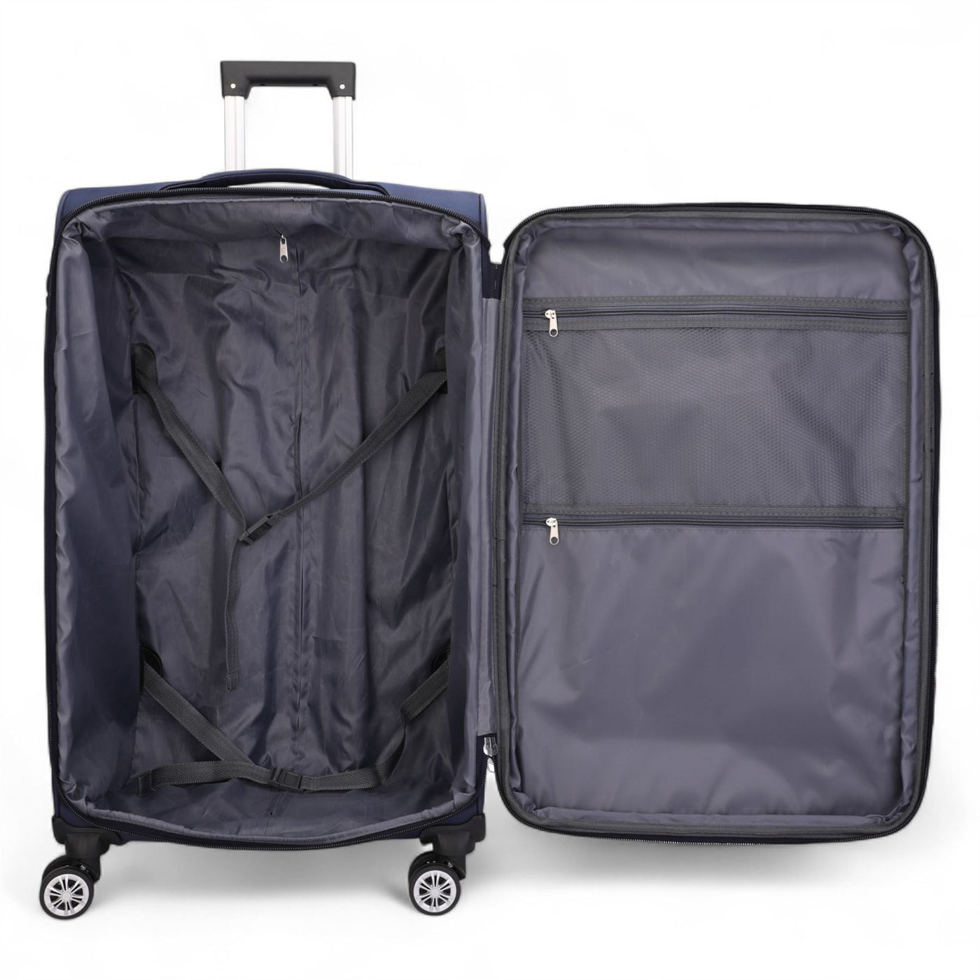 8 Wheel Lightweight Suitcase Luggage Travel Bags Set