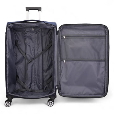 8 Wheel Lightweight Suitcase Luggage Travel Bags Set