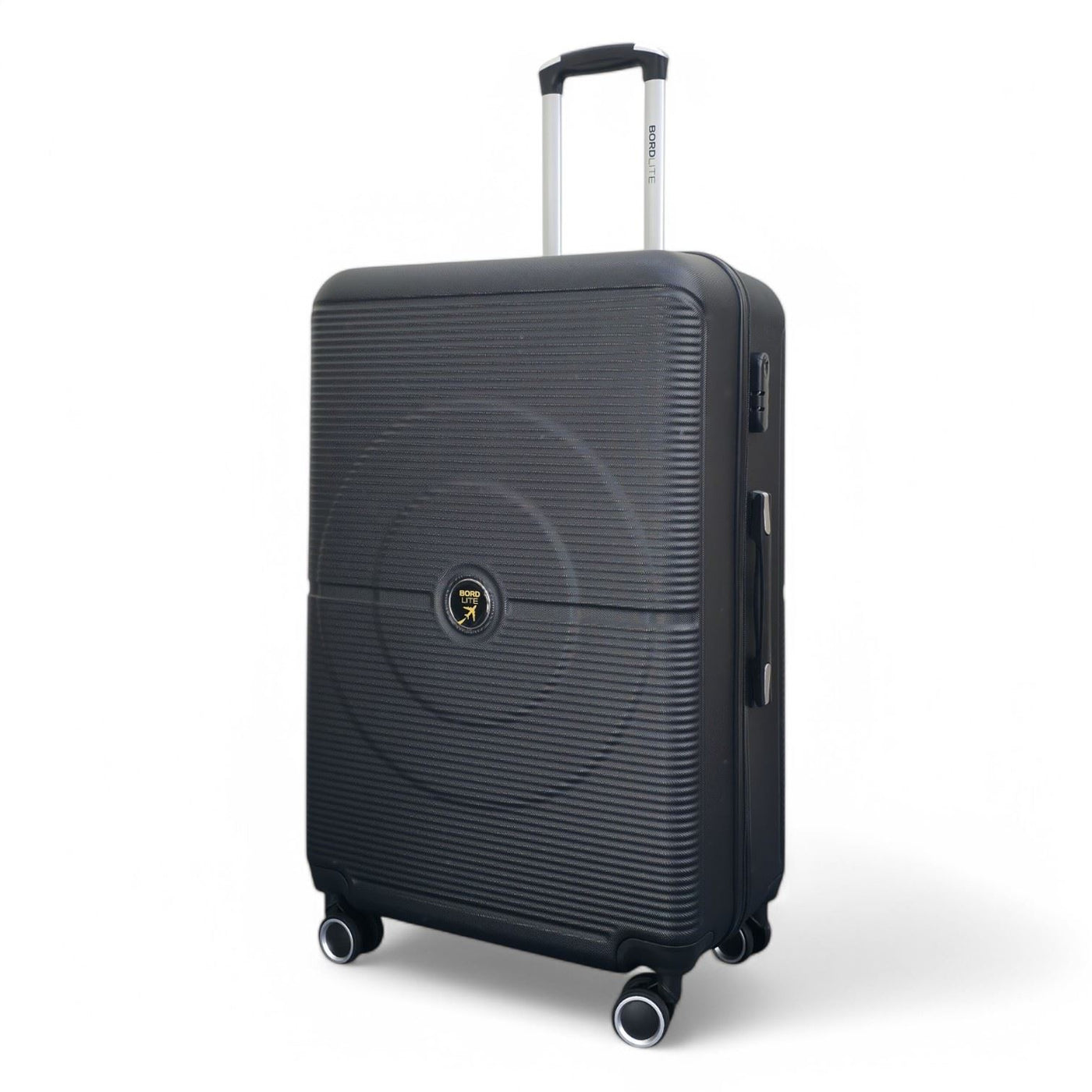 Robust ABS Hard Shell 8 Wheels Luggage Travel Holiday Cabin Suitcase Set