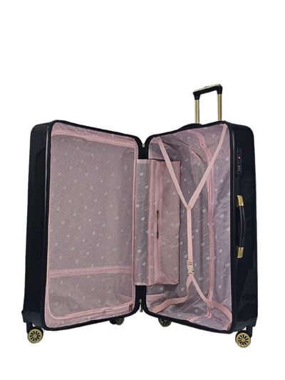 Hard Shell Flower Print Suitcase Luggage Set