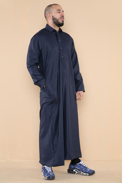 Mens Thobe Jubba Saudi Ramadan Eid Islamic Kaftan Kaudara Arabic Jubbah