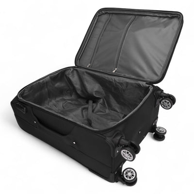 8 Wheel Lightweight Suitcase Luggage Travel Bags Set