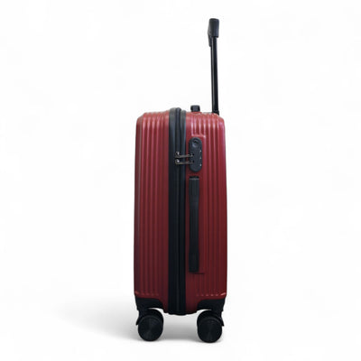 Hardshell Suitcase Set Robust 8 Wheel Luggage Cabin Case Bag