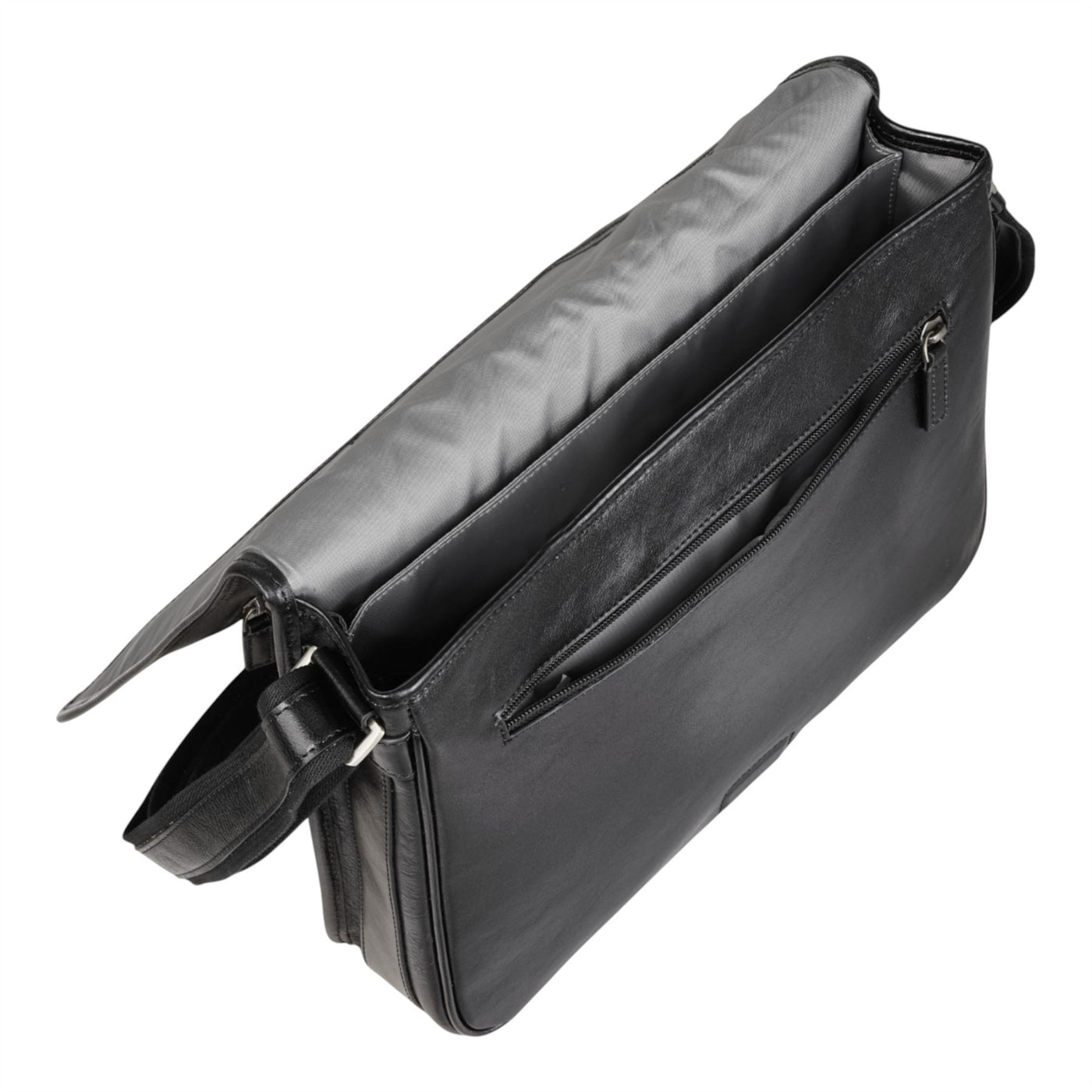 Genuine Leather Laptop Bag Travel Work Messenger Satchel - Camden