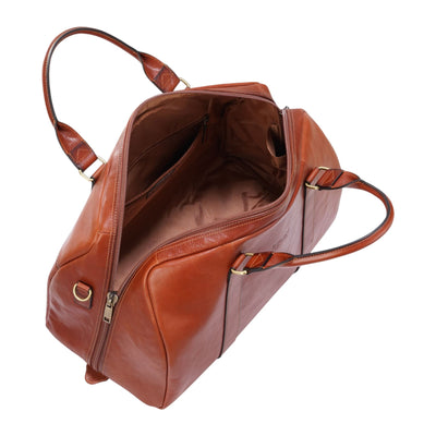 Vintage Genuine Leather Holdall Duffle Gym Travel Bag - Atlas