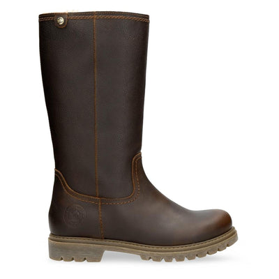 Panama Jack Women's Bambina B82 Chestnut Waterproof Leather Winter Boots