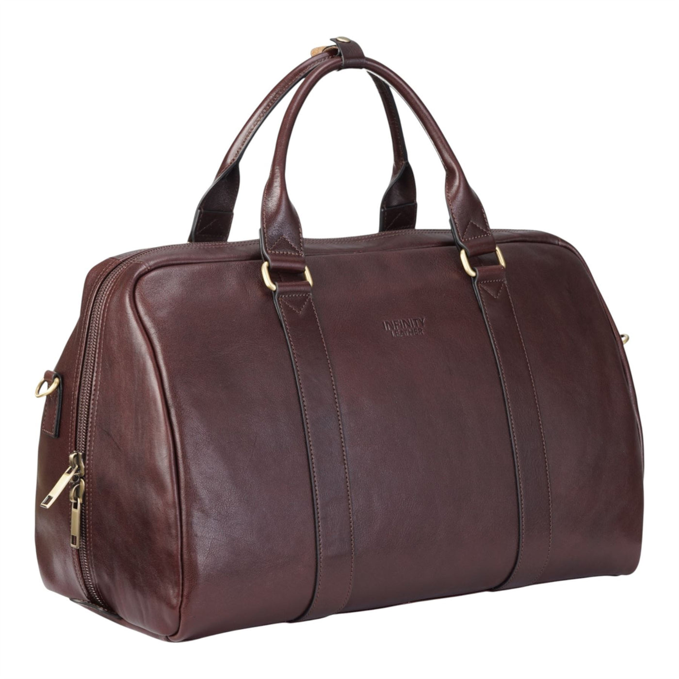 Vintage Genuine Leather Holdall Duffle Gym Travel Bag - Atlas