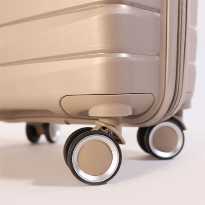 Hard Shell Cabin 36 x 22.5 x 56 cm PP Luggage Suitcase Suitable for Easyjet, Ryanair