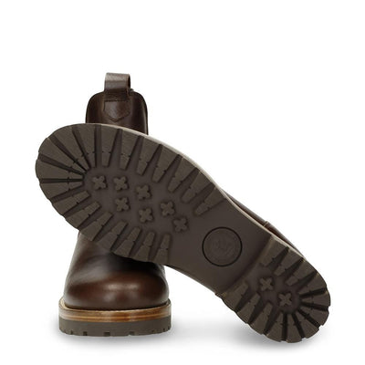 Panama Jack Women's Francesca B13 Brown Leather Chelsea Boots
