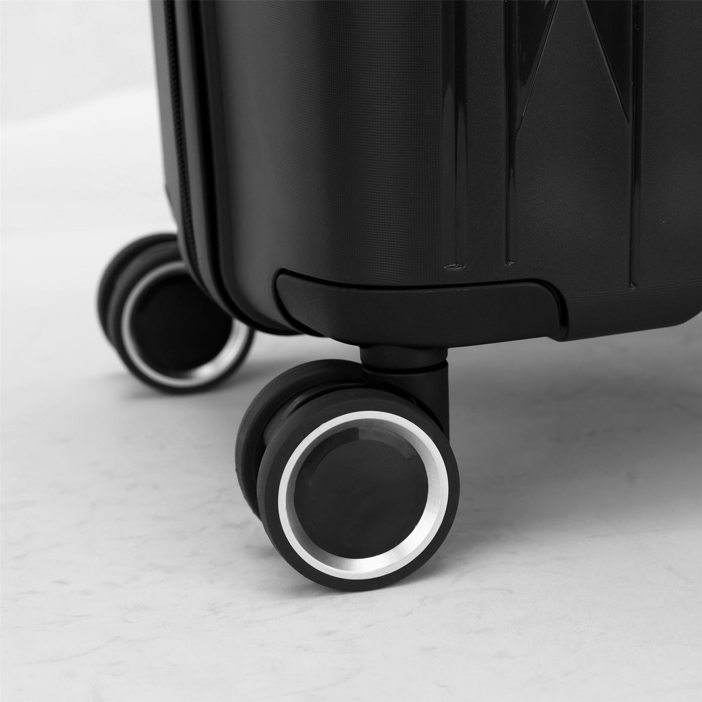 Hard Shell Suitcase Cabin TSA Luggage Travel Set