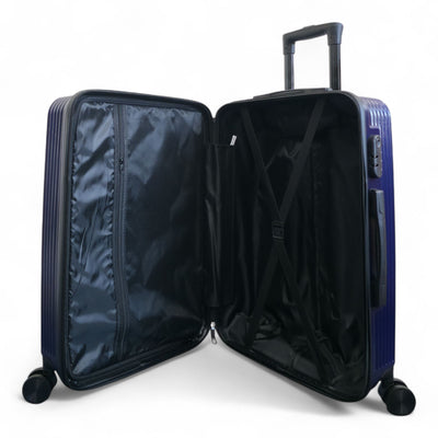 Hardshell Suitcase Set Robust 8 Wheel Luggage Cabin Case Bag