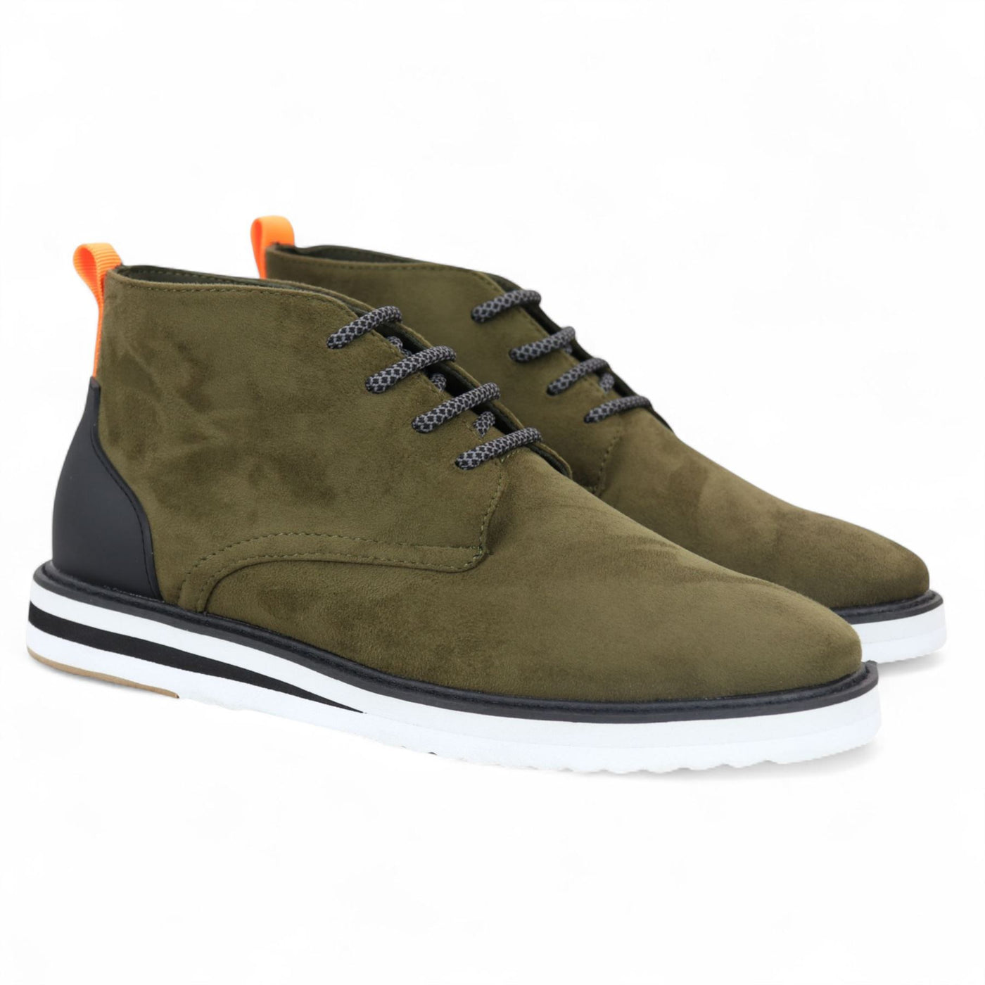 Men's Suede Lace-Up Ankle Desert Boots