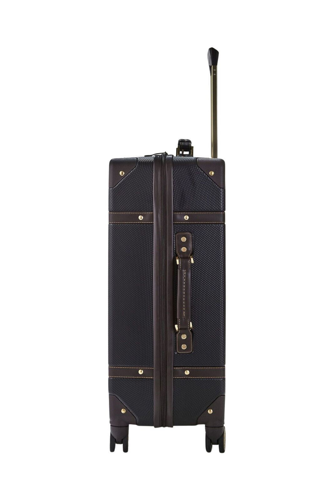 Vintage Hard Shell Luggage Trunk Suitcase Set
