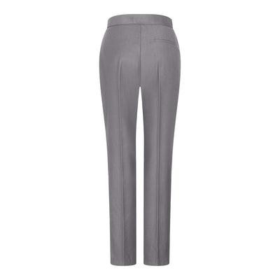 Women's 3 Piece Tailored Fit Plain Grey Formal Office Suit