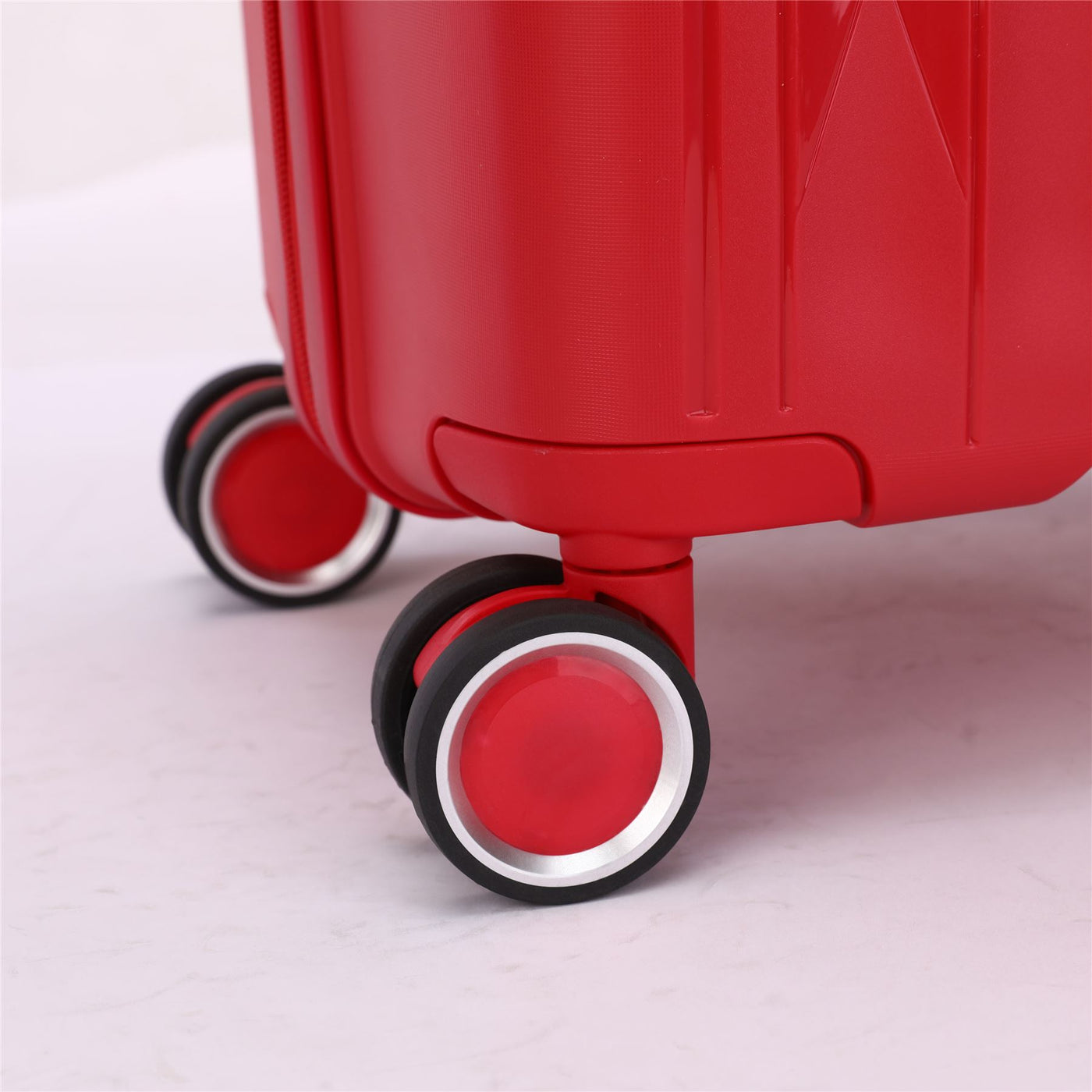 Hard Shell Suitcase Cabin TSA Luggage Travel Set