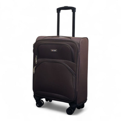 Expandable Soft 8 Wheel Lightweight Suitcase Luggage Travel Bags Set
