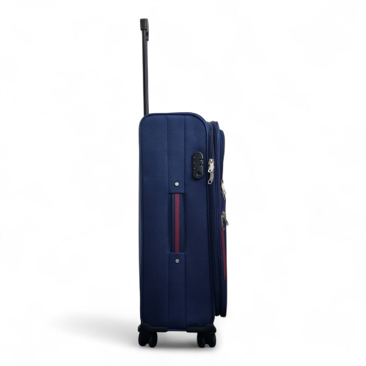 Expandable Soft 8 Wheel Lightweight Suitcase Luggage Travel Bags Set